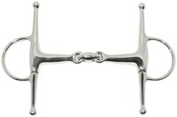 Knebeltrense Schenkeltrense Edelsathl  doppelt gebrochen  Pony 11,5cm   