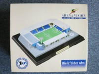 Arminia Bielefeld Modell "Stadion Alm" Fan-Artikel aus den 90er Jahren   Neu/OVP