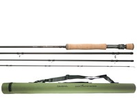 NEU 2015 Daiwa Scotland Wilderness Fly / 4 piece, Cordura case / Fliegenruten