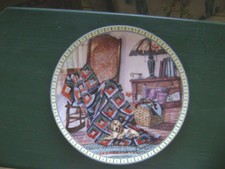 Knowles limited ed Warm Retreat 7474B Cozy Country Corners plate