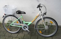 24 zoll ALU-Rad mit 3 Gang NEXUS Grip-Shift Schaltung