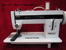 INDUSTRIAL STRENGTH Sewing Machine HEAVY DUTY UPHOLSTERY & LEATHER +WALKING FOOT