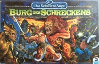 Das schwarze Auge - Die Burg des Schreckens - Mega Top Rarität. Neu & unbespielt