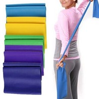 Hohe Elastizität Fitnessbänder Yoga Spannband Latex Abnehmen Strap Fitness 120CM