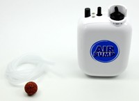 NEU Sauerstoff Pumpe Wasserdicht mit 2 Pumpgeschwindigkeiten Batteriebetrieb