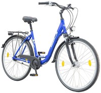 BBF 28 Zoll Damen Cityrad   *  7-Gang Shimano + Nabendynamo  *  blau  *