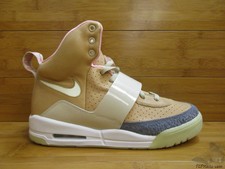 Nike Air Yeezy I 1 s sz 9 Net PROMO SAMPLE Kanye West DS 2009 Red October Tan