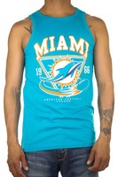 Team Apparel NFL Miami T-Shirt Herren M-L-XL Türkis BNWT Mens T Shirt