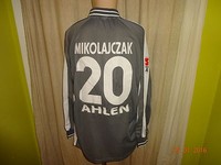 LR Ahlen penalty Langarm Matchworn Trikot 2003/04 + Nr.20 Mikolajczak Gr.XL