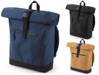 BagBase BG855 RUCKSACK Roll-Top Backpack/Laptop bis 15,6 Zoll Schule Uni (02)