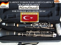 Klarnet Türk Sol Clarinett G-Klarinette Sol  Clarinet et sol major Clarinette