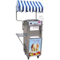 Softeismaschine Frozen Yogurt Maschine Softeis Eis Eismaschine Eiscreme Slush