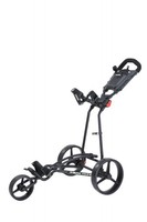 Big Max Autofold Plus - 3-Rad-Golftrolley Farbe Schwarz Neu!