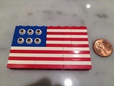 LEGO - American Flag - 4th of July Holiday - USA (10042)