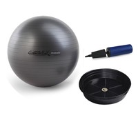 Pezzi Ball MAXAFE anthrazit 75 cm + Pumpe + Schale