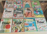 FLOW, Hefte 1-18,teilweise noch mit Paper Goodies