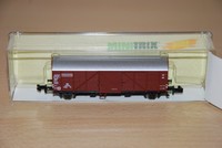 Minitrix  18066  Gedeckter Güterwagen  -  Spur N - OVP
