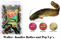  top Secret Waller-Knaller Boilies und Pop Up´s  30mm