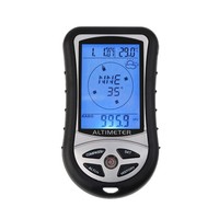 8 in 1 Digital LCD Compass Altimeter Barometer Thermo Temperature Calendar LQ