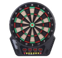 Elektronische Dartscheibe Dartboard Dart Board mit Dartpfeile und Netzadapter