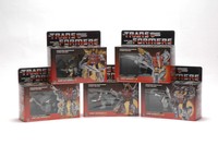 Top Neu Grimlock Sludge Slag Swoop Snarl DINOSAUR ROBOT AUTOBOT Transformers G1