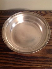 Tiffany St. Silver Co. Nickel Silver/Silver Soldered Serving Bowl
