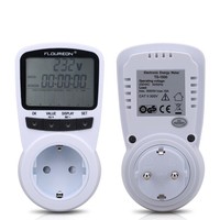 Programmierbar Digital-Leistungsmesser Energy Meter Überlastschutz EU Plug DE