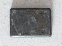 2 kg Bleiplatten Jacketblei