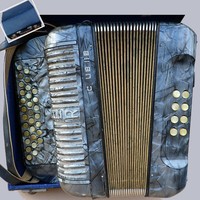 altes Hohner Akkordeon Knopfakkordeon CLUB II B