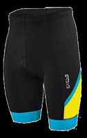 Herren Fahrradhose Sport 3/4 lang kurz Hose Radlerhose gepolstert Biking Gr. M