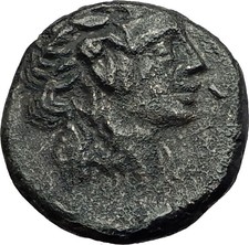 Amisos Pontus 100BC - MITHRADATES VI the GREAT Time - DIONYSUS Greek Coin i59424