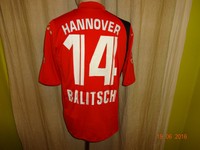 Hannover 96 Original Diadora Heim Trikot 2005/06 "TUI" + Nr.14 Balitsch Gr.M- L