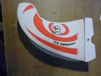 Finne  Fin Mistral   Freestyle Tiefgang 22cm mit Hülle Powerbox  supergünstig