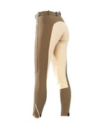 Covalliero Damen Reithose ROMA Plain Ladies Demenreithose Gr. 36 Braun