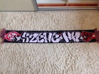 ultras seidenschal  WEBSCHAL SZENE NM 1. FC Nürnberg