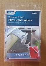 RV/Camper/Trailer -Universal Fits-All Awning Party Light Holders, 7-PACK