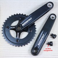 SRAM TRUVATIV Kettenradgarnitur Hussefelt 1.1 DH 38 Zähne Alu - 00.6115.084.000