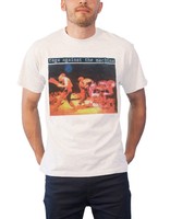 Rage Against the Machine T Shirt Anger is a Gift Logo Official Mens New White