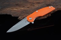 Shirogorov Orange G10 Klappmesser Jagdmesser Messer Taschenmesser Hunting Knife
