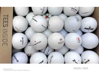 WATERCADDIE Marken Mix Lakeballs * 55 Stück * AAAA/AAA Qualität * inkl. Tees