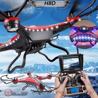 JJRC H8D 6 achsen Gyro FPV RC Quadcopter Drohnen 2.0MP HD Kamera UK-Hubschrauber