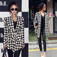 Neu Damen Lässige Asymmetrisch Langarm Jacke Bolero Pullover Blazer Cardigan Top