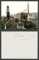 Bahnwerk Rosenheim Bekohlungskran Dampflok 64 385 Krauss-Maffei Bundesbahn 1960!