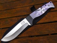 Schweres Bowiemesser Jagdmesser Fahrtenmesser Machete Pfadfinder Bowie Knife