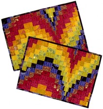 BARGELLO PLACEMATS QUILTING PATTERN, From Allison Quilt Designs NEW