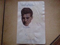 1.FC Köln 50er Jahre,6mal signiert-Schäfer,Sturm,Stollenwerk,Pfeiffer