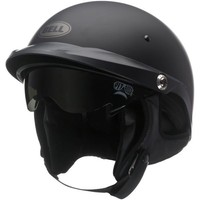 BELL PIT BOSS - MATTE BLACK HALF HELMET ***FREE NEXT DAY DELIVERY***