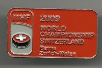 Eishockey Pin IIHF A - WM 2009  in der Schweiz  DEL NHL