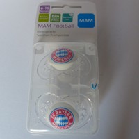 FC Bayern München Schnuller 2er Set :  6-16 Monate    - NEU & OVP
