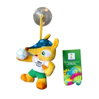 Fuleco 13cm Plüsch - Das offiz. Maskottchen der FIFA Fussball WM Brasilien 2014
